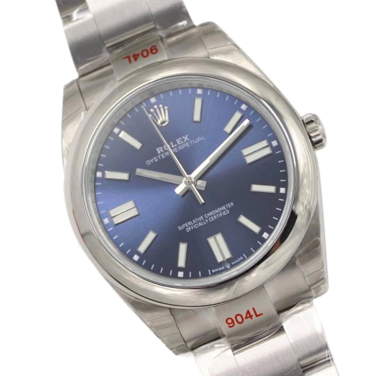 Oyster Perpetual 41mm Bright Blue Dial 114300