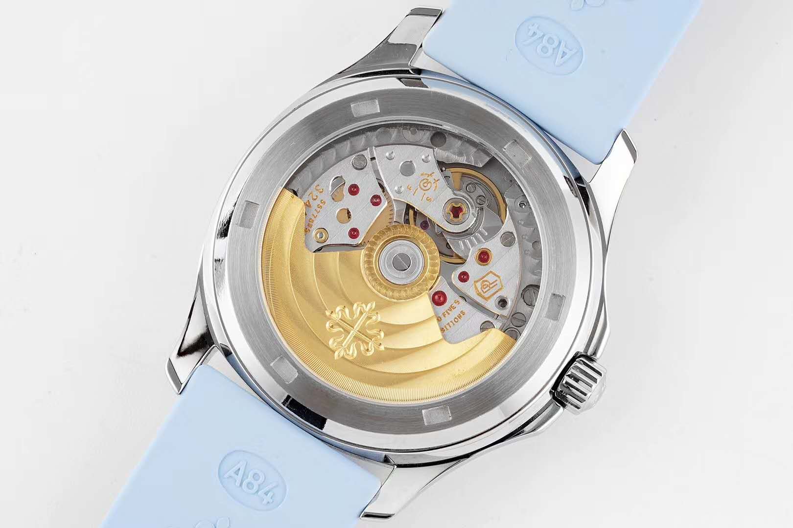 Aquanaut Luce 5072G-001 Blue MOP Dial in Grey Gold