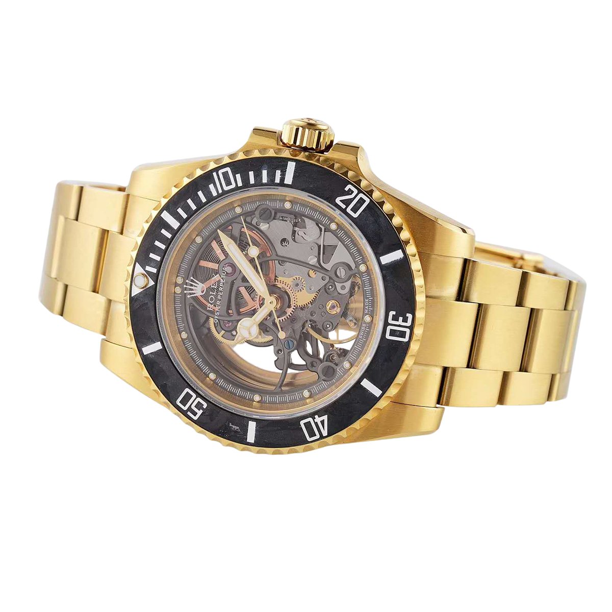 Andrea Pirlo Project 114060 Submariner in Yellow Gold