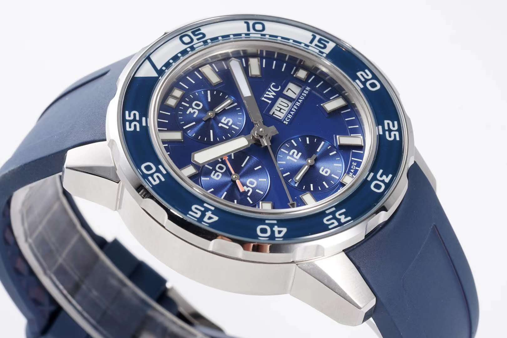 Aquatimer Chronograph IW376711 Blue Dial