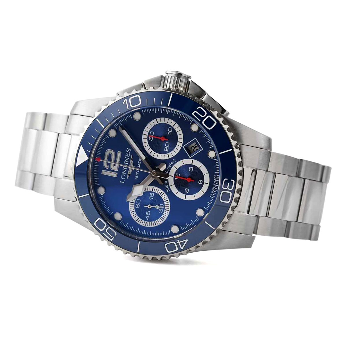 Hydroconquest Blue Dial on Bracelet