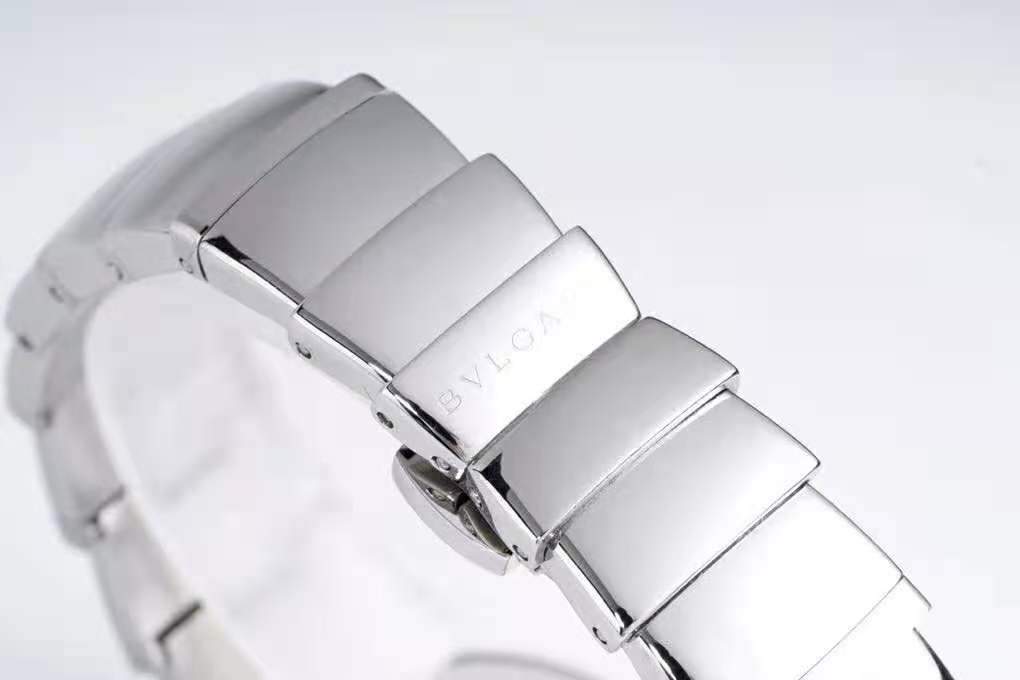 Lvcea MOP Dial in Steel with D1am0nd Bezel