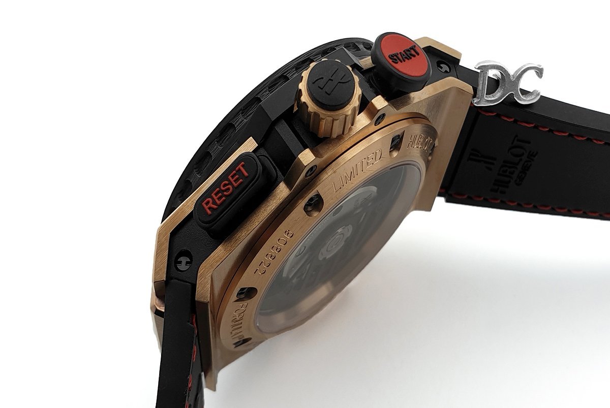 King Power F1 Grey Dial Chronograph in Rose Gold