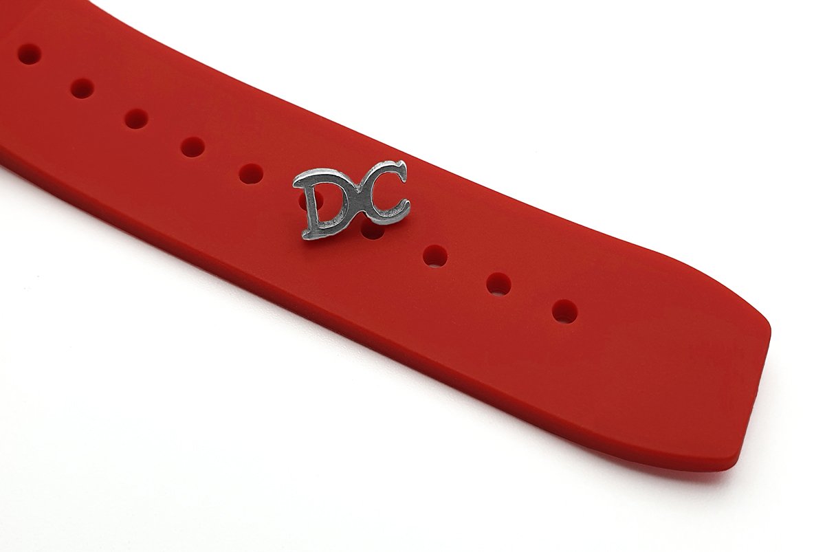 RM 052-01 Tourbillon Black Skull in PVD on Red Rubber Strap