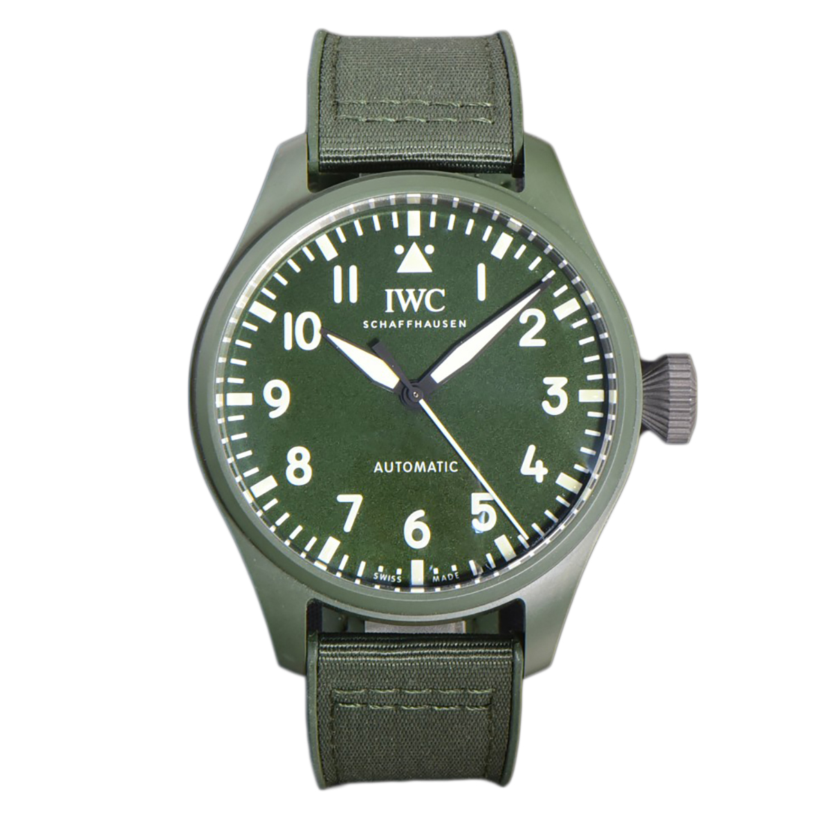 Big Pilot’s Watch 43 IW329802 Top Gun Edition Woodland on Camo Strap