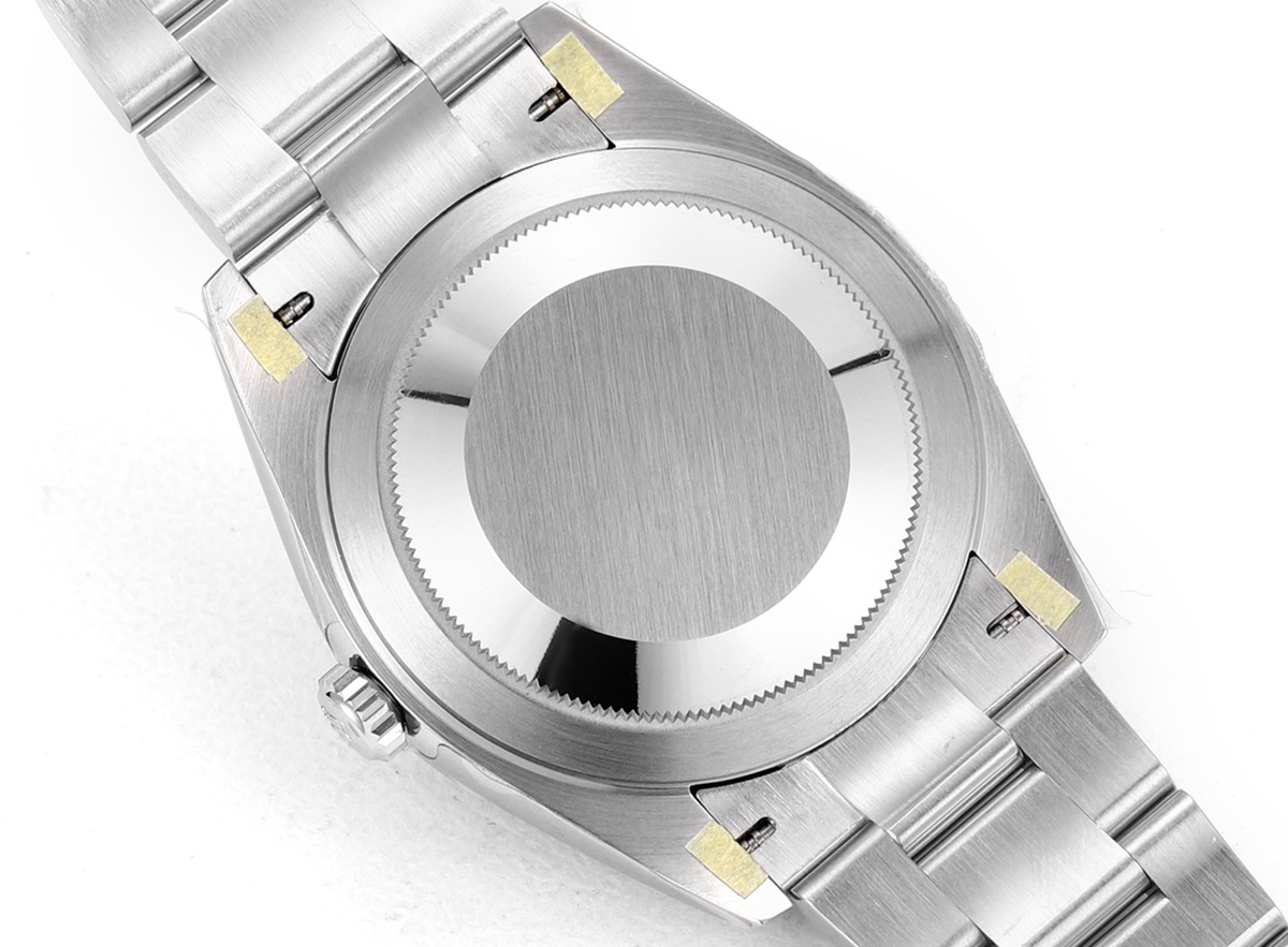 Datejust 41 Black Dial Stick Markers with Rainbow D1am0nd Bezel in Steel on Oyster Bracelet