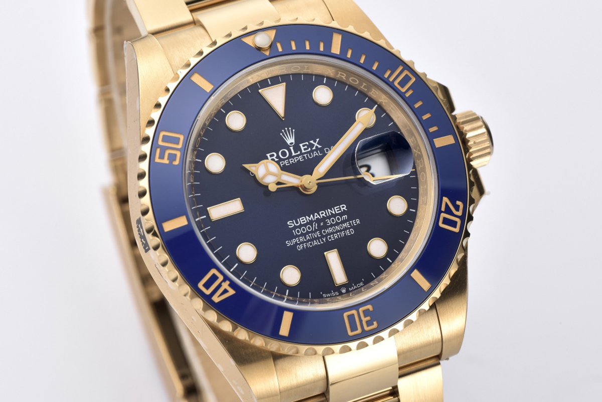 Submariner 41 126618LB Blue Ceramic in Yellow Gold