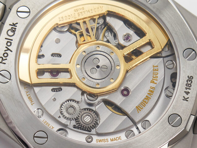 Royal Oak 41mm 15500 SS ZF 1:1 Best Edition Black Textured Dial on SS Bracelet SA4302 S*per Clone V3