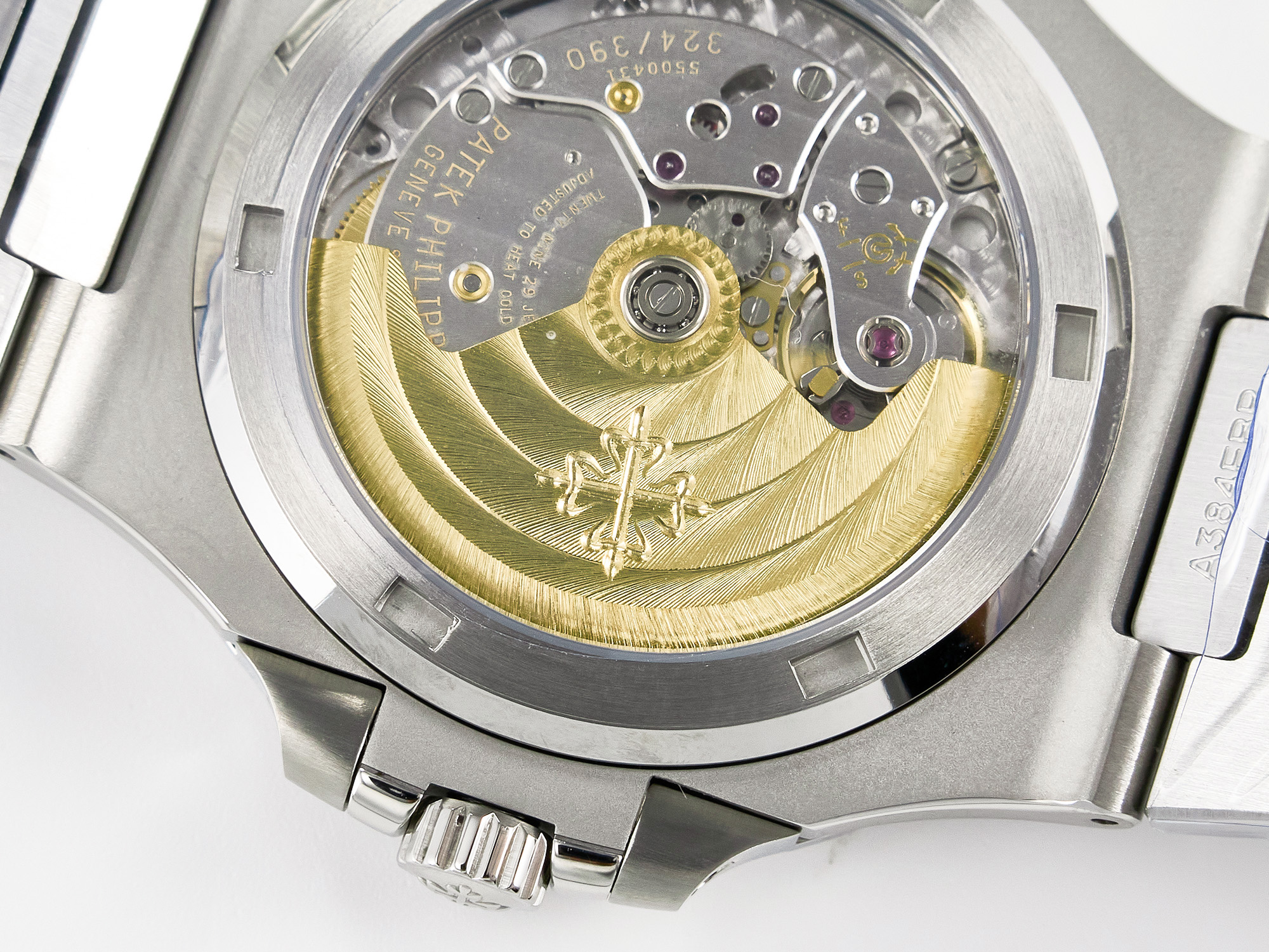 Nautilus 5711 3KF 1:1 Best Edition White Dial on SS Bracelet A324 S*per Clone V2